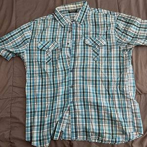 Mens Button Up Shirt XXL Irreverent